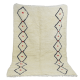 Handmade berber carpet 259 x 151 cm