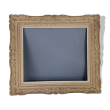 Frame Montparnasse old carved wood 74x65 foliage 55.7x46.7 cm SB