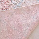 Moroccan Boujad rug in pink - 295 x 93 cm