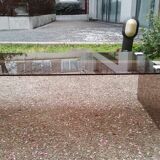 Table en verre