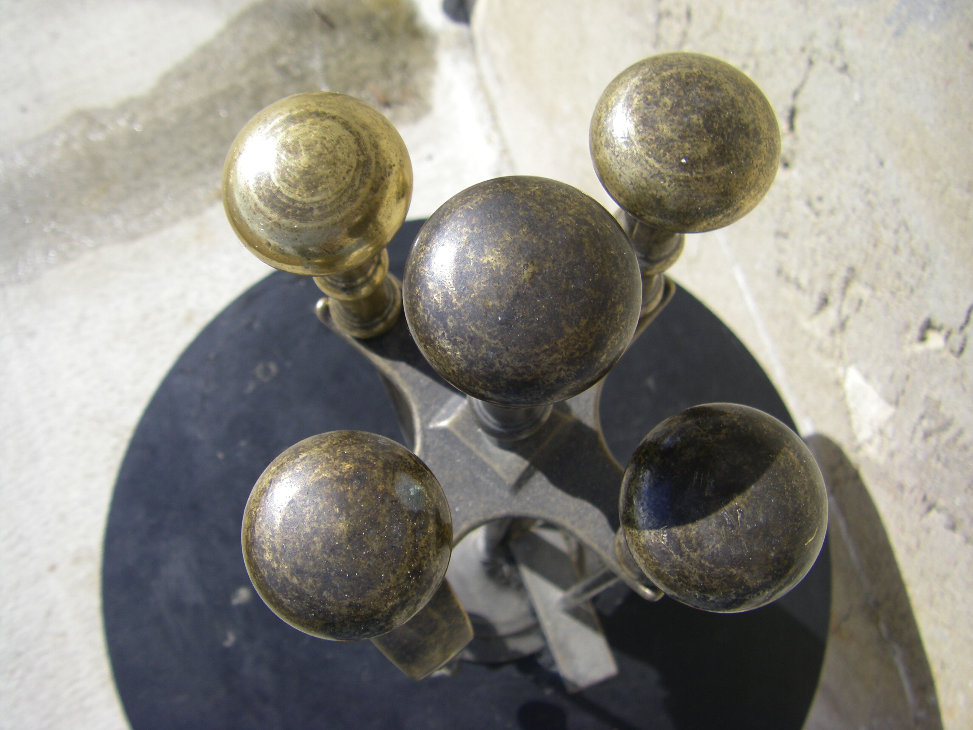 Vintage fireplace servant