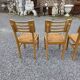 4 Vintage Chairs by Pierre Cruege, French design from the 60s