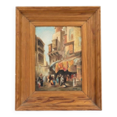 Orientalist Painting - Animated Souk Scene