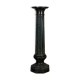 Serpentine Marble Fluted Column, Circa 1880