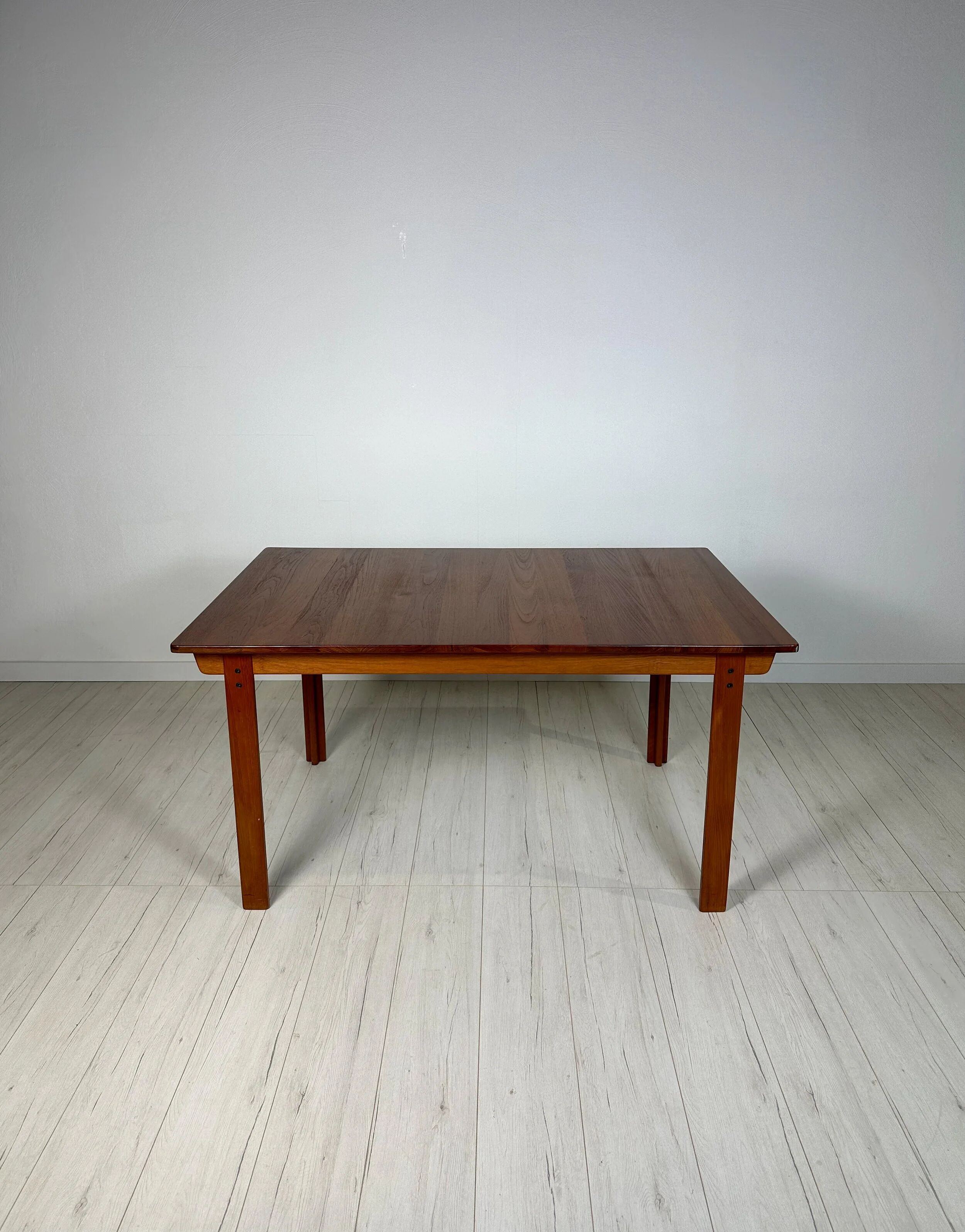 60s vintage Swedish teak extendable dining table by Nils Jonsson for Hugo Troeds
