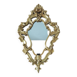Restored gilded bead mirror