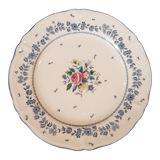 5 floral plates