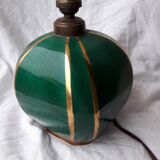 Green lamp base