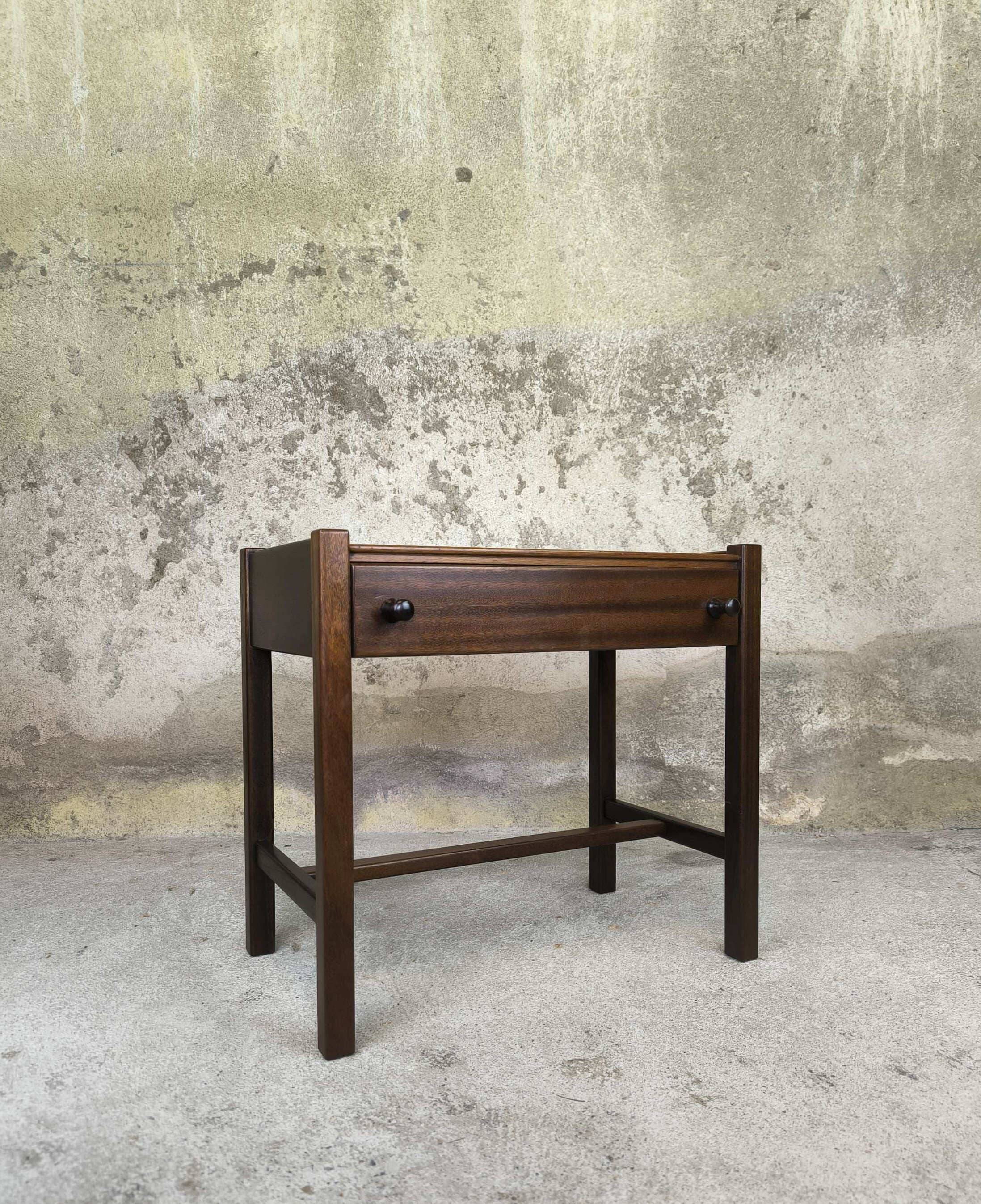 Table de chevet vintage Jacques Hauville