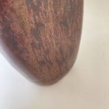 Lampe céramique, câble tissu, abat-jour coton