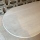 Ligne Roset travertine vintage dining table