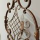 Bronze Cross Chandelier, 1940s
