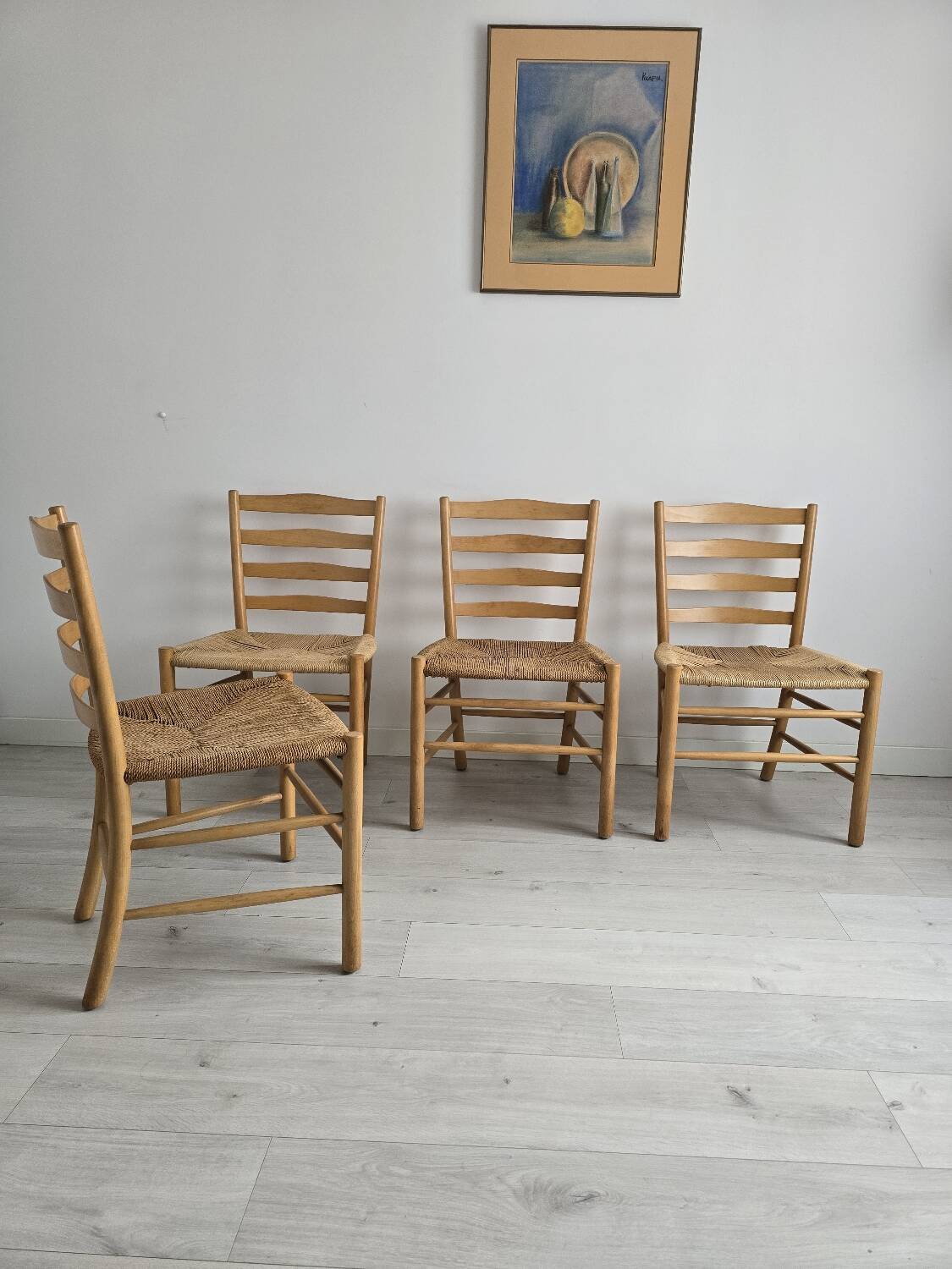 4× Chaises de salle à manger Fritz Hansen