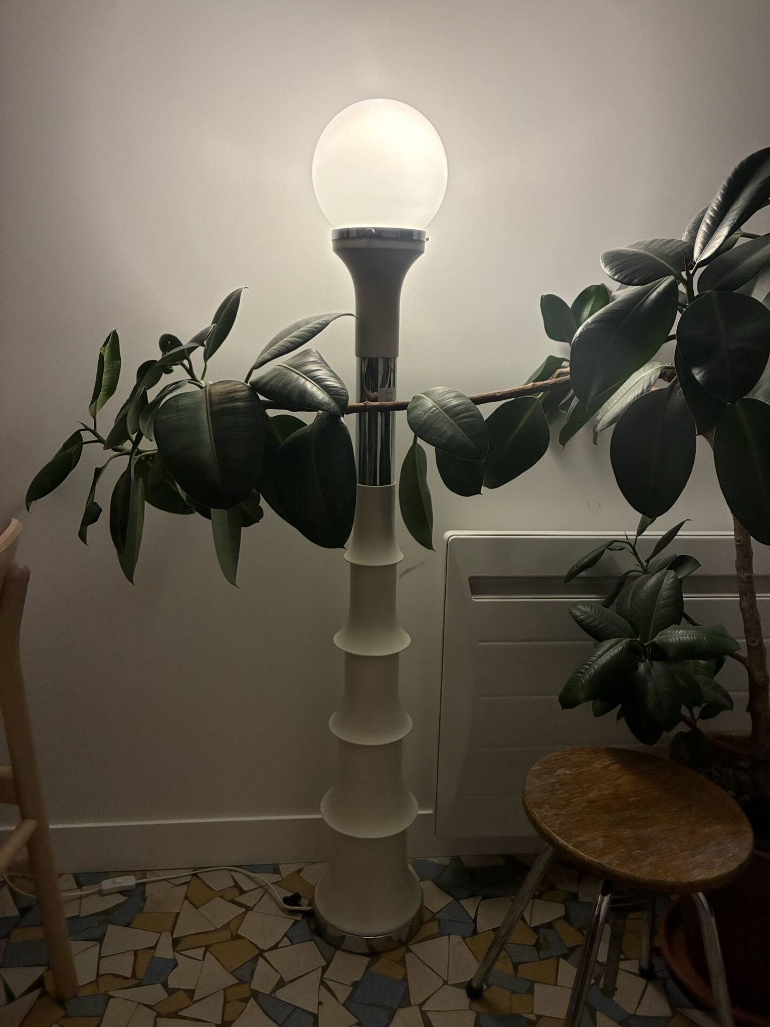 Lampadaire enrico tronconi bamboo