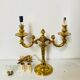 Chandelier en bronze à décors de putti et cariatides, début XXe