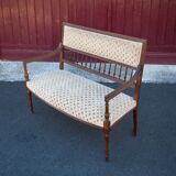 Wooden bench