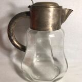 Ancienne carafe verseuse en verre