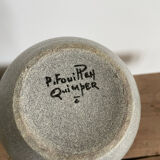 Pitcher ancient pottery P.Fouillen Quimper