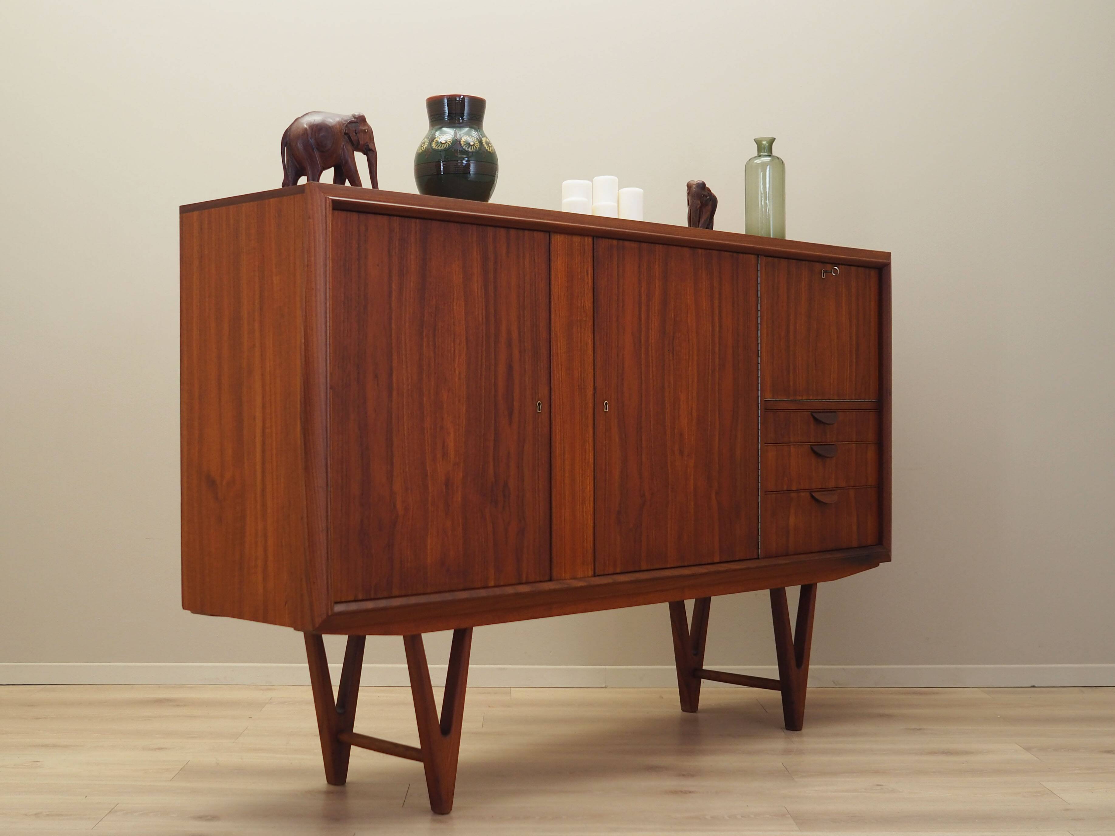 Teak highboard, Danish design, 1960s, designer: Kurt Østervig