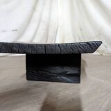 Table basse chêne brûlé