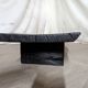 Table basse chêne brûlé
