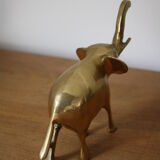 Vintage brass elephant