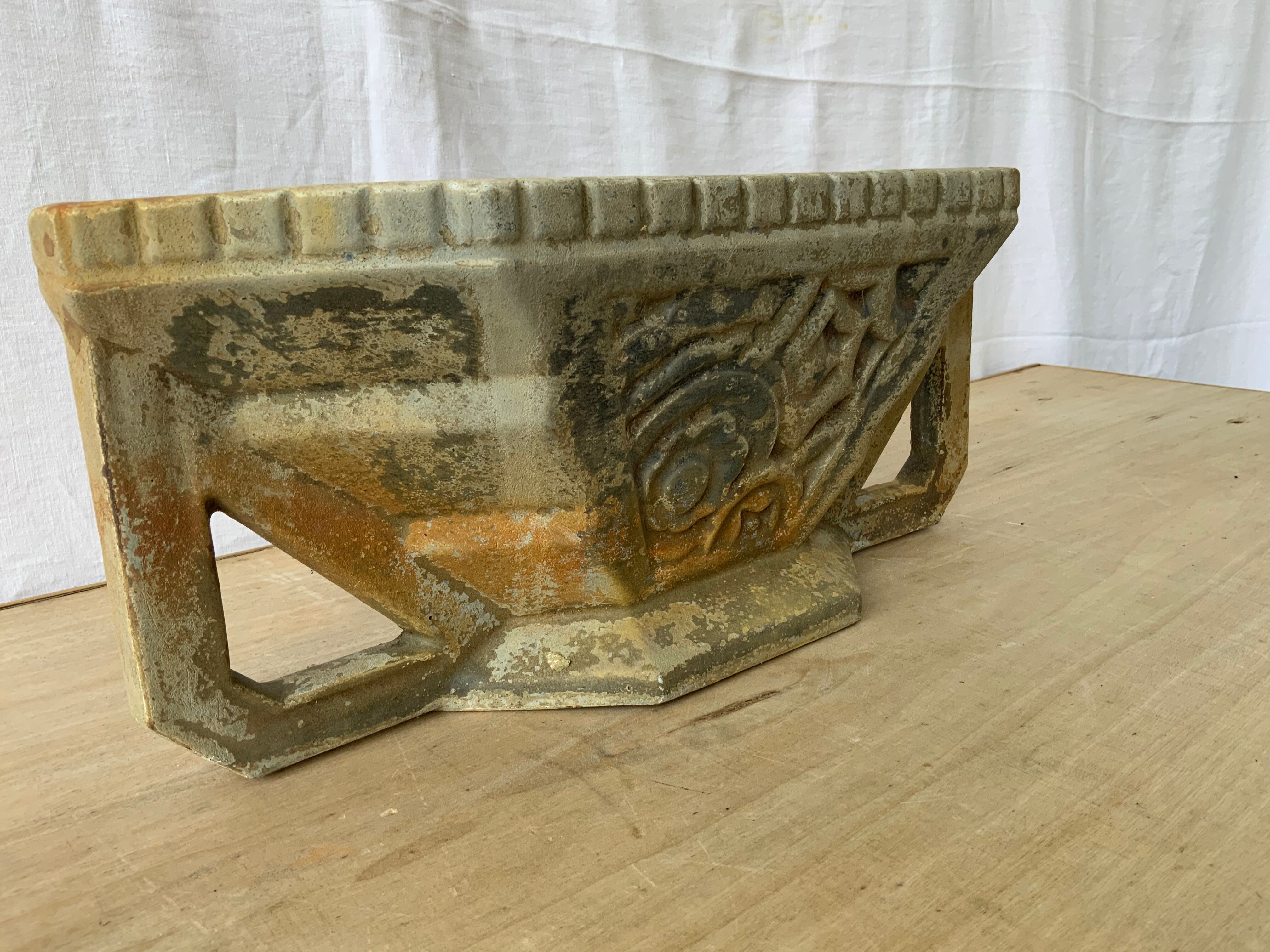 Cast iron planter