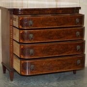 Commode Sheraton avec poignées tête de lion, 1859