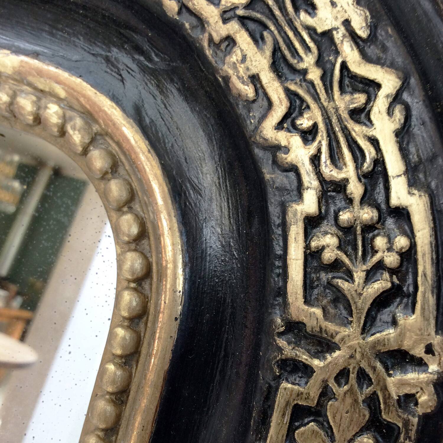 Grand miroir style Napoléon III