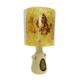 Lampe Accolay vintage en résine et céramique