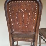 Pair of Thonet Vienna bistro chairs