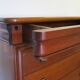 Fruit wood ogee chest of drawers - Louis Philippe style - 4 drawers - 1980s