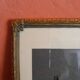 Old golden photo frame