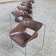 Suite de 6 fauteuils “Lotus Series”  Paul Boulva-Artopex, Canada-1970