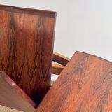 Table à manger danoise Mid-Century Modern en palissandre, Niels O. Møller