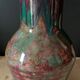 Large enameled vase