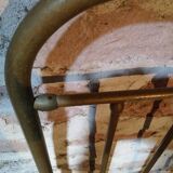 Lit ancien en laiton 204x125
