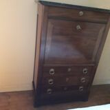 Louis 15 mahogany secretary
