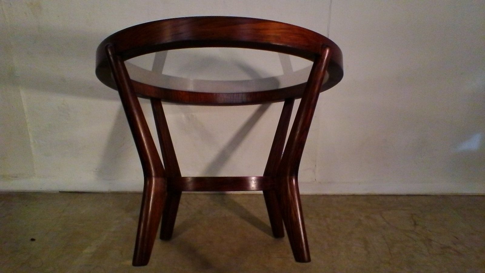 Table low vintage wooden by Koželka and Kropaček for Interier Praha