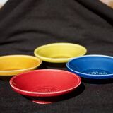 Air France : Old ashtrays / pocket drains / advertising cups in porcelain 1950's