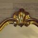 Vintage Ornate Gold Resin Wall-Mounted Mirror & Matching Console Table 5055