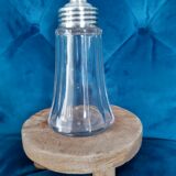 Glass sugar sprinkler, silver metal stopper the perfect sgdg