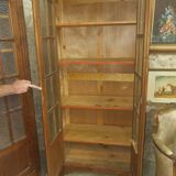 Pair of pine Parisian wardrobes circa 1935