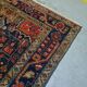 Old hand knotted kurdish woolen kolyai carpet. mid 20th century.