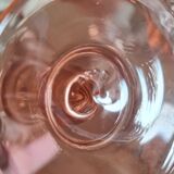 Service of ten arcopal rosaline glasses