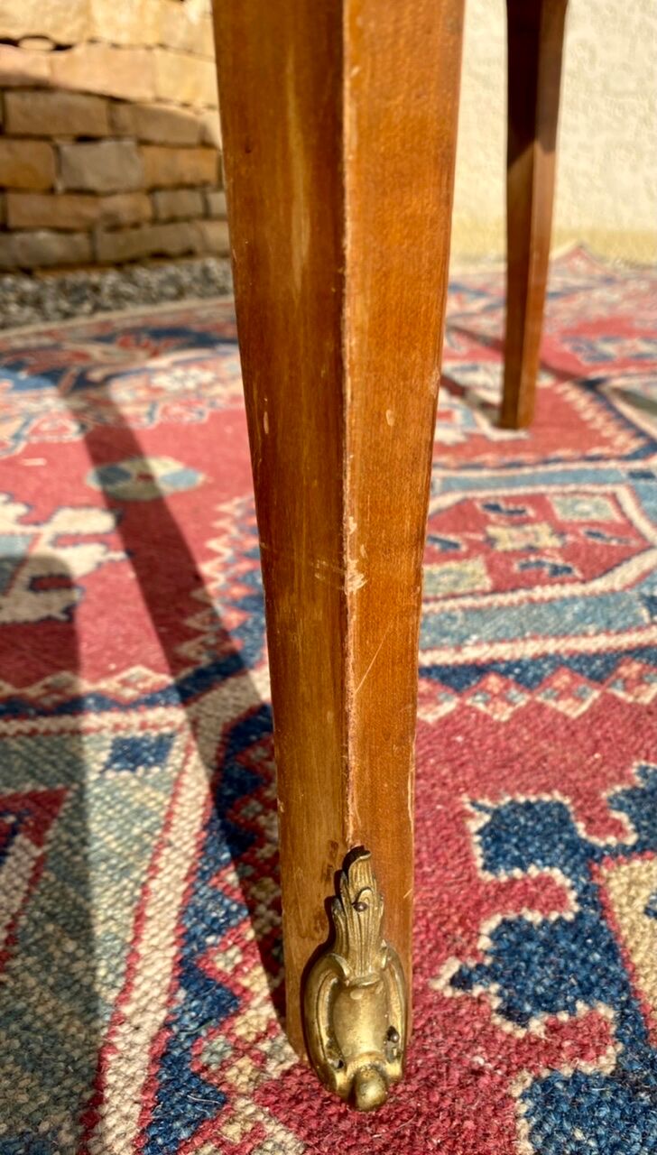 Dresser transition marquetry and bronze style Louis XV