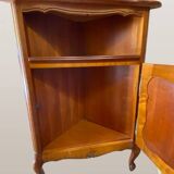 Solid wood corner cabinet