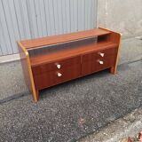 Vintage chest of drawers 2 doors 2 flaps