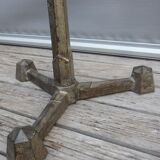 Mirror hatter time triptych art deco 14x55cm