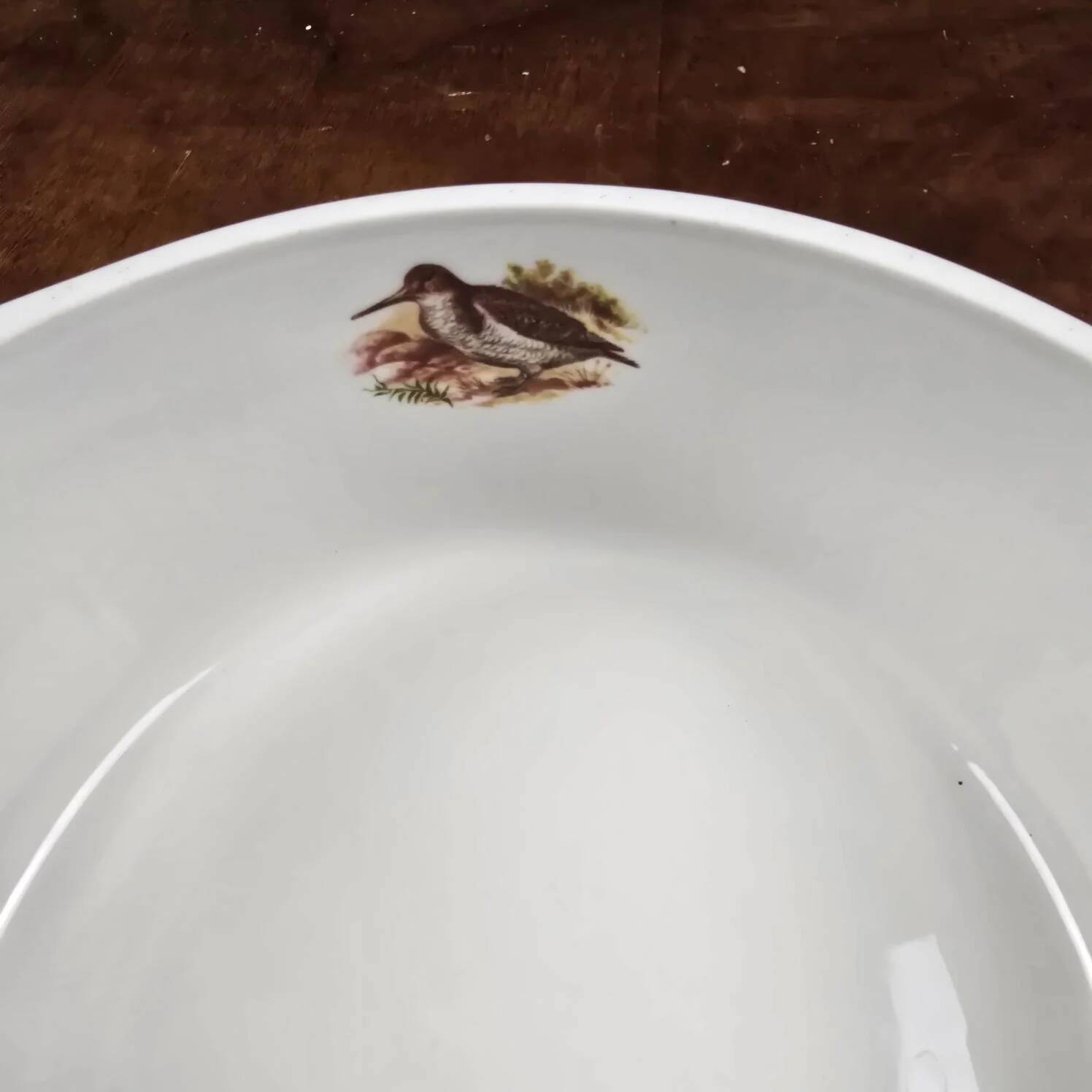 Old porcelain plate from Sarreguemines Digoin – Hunting decoration